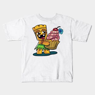 Tiki Cupcake Kids T-Shirt